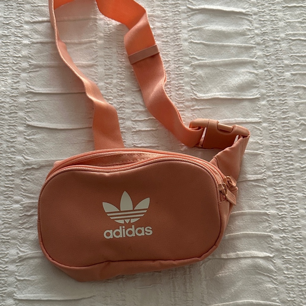 adidas Peach/Pink Women's Crossbody Waist Bag